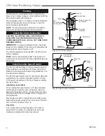 Preview for 8 page of Monessen Hearth CWC400 Homeowner'S Installation And Operating Manual