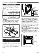 Preview for 10 page of Monessen Hearth CWC400 Homeowner'S Installation And Operating Manual