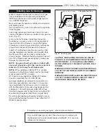 Preview for 17 page of Monessen Hearth CWC400 Homeowner'S Installation And Operating Manual