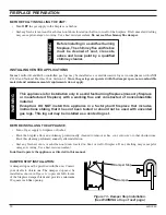 Preview for 18 page of Monessen Hearth DEB20 Installation And Operating Instructions Manual