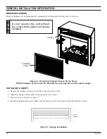 Preview for 12 page of Monessen Hearth DFS32NVC Installation And Operating Instructions Manual