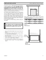 Preview for 11 page of Monessen Hearth DFX DBX24C Installation And Operating Instructions Manual