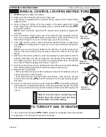 Preview for 23 page of Monessen Hearth DFX DBX24C Installation And Operating Instructions Manual