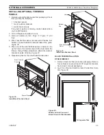 Preview for 33 page of Monessen Hearth DFX DBX24C Installation And Operating Instructions Manual