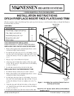 Monessen Hearth DFX24 Installation Instructions preview