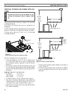 Предварительный просмотр 22 страницы Monessen Hearth Direct Vent Gas Fireplace MDV500 Installation & Operating Instructions Manual