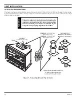 Предварительный просмотр 14 страницы Monessen Hearth Direct Vent Gas Insert IDV380NVC Installation And Operating Instructions Manual