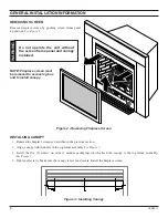 Preview for 8 page of Monessen Hearth DIS33 Installation And Operating Instructions Manual