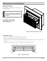 Предварительный просмотр 8 страницы Monessen Hearth DIS33NTG Installation And Operating Instructions Manual