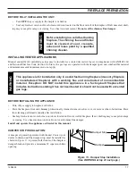 Предварительный просмотр 17 страницы Monessen Hearth DLX18 Installation And Operating Instructions Manual