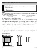 Preview for 8 page of Monessen Hearth DSSNVMB Installation And Operating Instructions Manual