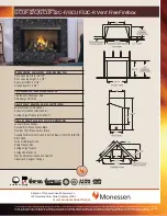 Monessen Hearth GCUF32C-F Product Specifications preview