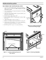 Preview for 12 page of Monessen Hearth GLCF36 Installation And Operating Instructions Manual