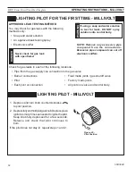 Preview for 32 page of Monessen Hearth HDV500NSC Installation And Operating Instructions Manual