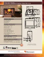 Monessen Hearth HWB600 Product Specifications preview