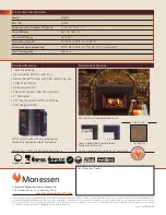 Preview for 2 page of Monessen Hearth ILDV30 Specifications