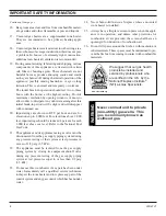 Preview for 4 page of Monessen Hearth LCUF36-R Installation And Operating Instructions Manual