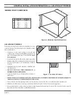 Preview for 7 page of Monessen Hearth LCUF36-R Installation And Operating Instructions Manual