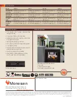 Предварительный просмотр 2 страницы Monessen Hearth LO-Rider Designer Vent Free Fireboxes LLCF36 Brochure & Specs