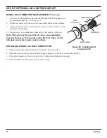 Preview for 20 page of Monessen Hearth LO-Rider Designer Vent Free Fireboxes LLCF36 Installation And Operating Instructions Manual