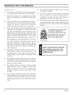 Preview for 4 page of Monessen Hearth LO-RIDER LCUF36 Installation And Operating Instructions Manual