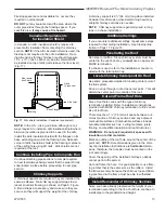 Предварительный просмотр 13 страницы Monessen Hearth M400BFC Homeowner'S Installation And Operating Manual