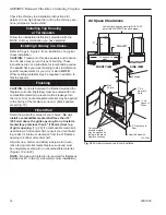 Предварительный просмотр 14 страницы Monessen Hearth M400BFC Homeowner'S Installation And Operating Manual