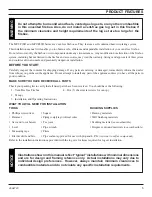 Preview for 5 page of Monessen Hearth Magnum Unvented Vent-Free Fireboxes MCUF36D Installation And Operating Instructions Manual