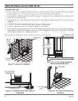 Preview for 16 page of Monessen Hearth Magnum Unvented Vent-Free Fireboxes MCUF36D Installation And Operating Instructions Manual