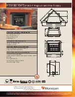 Monessen Hearth MCUF36D-F Magnum Product Specifications preview