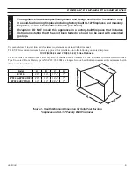 Preview for 9 page of Monessen Hearth MHSC EYF18 Installation And Operating Instructions Manual