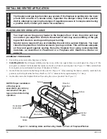 Preview for 16 page of Monessen Hearth MHSC EYF18 Installation And Operating Instructions Manual