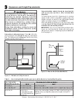 Предварительный просмотр 9 страницы Monessen Hearth MJ22NIF/PIF Installation & Owner'S Manual