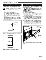 Предварительный просмотр 12 страницы Monessen Hearth ODGR400 Homeowner'S Installation And Operating Manual