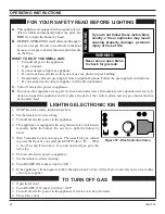 Preview for 42 page of Monessen Hearth SDV500 Installation And Operating Instructions Manual