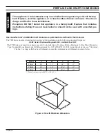 Preview for 9 page of Monessen Hearth TPB18 Installation And Operating Instructions Manual