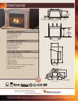 Monessen Hearth Vent Free DFS32C Product Specifications preview