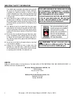 Preview for 4 page of Monessen Hearth VFC24 Installation & Operating Instructions Manual