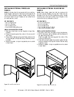 Preview for 34 page of Monessen Hearth VFC24 Installation & Operating Instructions Manual