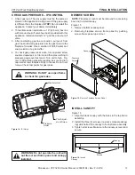 Предварительный просмотр 13 страницы Monessen Hearth VFF Installation & Operating Instructions Manual