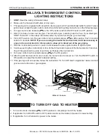 Предварительный просмотр 33 страницы Monessen Hearth VFF Installation & Operating Instructions Manual