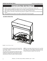 Предварительный просмотр 34 страницы Monessen Hearth VFF Installation & Operating Instructions Manual