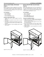 Предварительный просмотр 37 страницы Monessen Hearth VFF Installation & Operating Instructions Manual