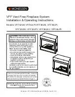 Предварительный просмотр 1 страницы Monessen Hearth VFF32LNI Installation & Operating Instructions Manual