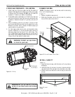 Предварительный просмотр 13 страницы Monessen Hearth VFF32LNI Installation & Operating Instructions Manual