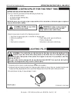 Предварительный просмотр 17 страницы Monessen Hearth VFF32LNI Installation & Operating Instructions Manual