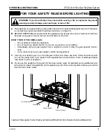 Предварительный просмотр 31 страницы Monessen Hearth VFI33C(N/P)(V/I) Installation And Operating Instructions Manual