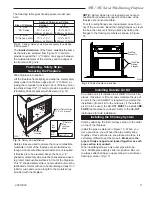 Предварительный просмотр 11 страницы Monessen Hearth WC Series Homeowner'S Installation And Operating Manual