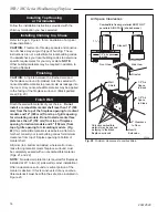 Предварительный просмотр 14 страницы Monessen Hearth WC Series Homeowner'S Installation And Operating Manual