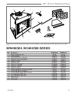 Предварительный просмотр 19 страницы Monessen Hearth WC Series Homeowner'S Installation And Operating Manual